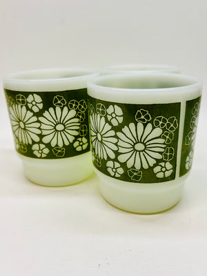 Set of 3 Floral Mugs