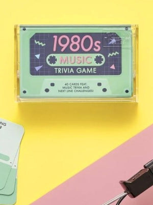 1980s Trivia Casette Tape Quiz
