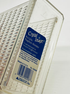 Crystal Image Napkin Holder