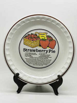 Strawberry Pie Plate