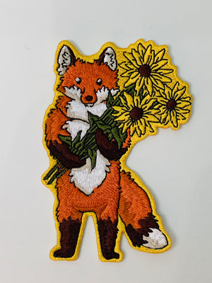 Fox & Flowers Patch