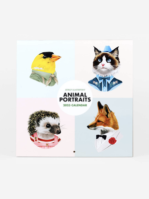 Animal Portraits 2023 Calendar