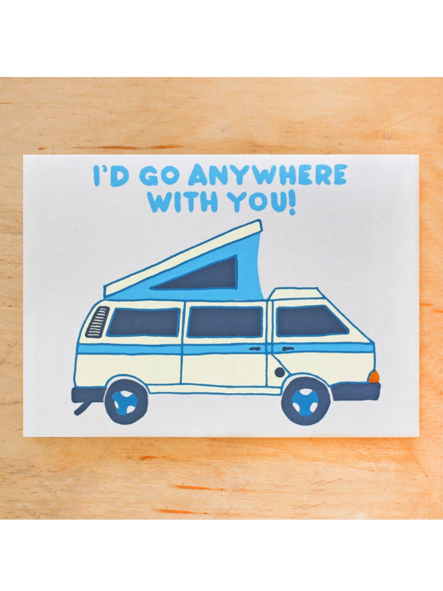 Go Anywhere Van Card