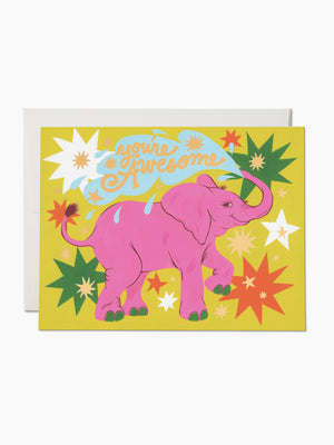 Awesome Elephant Card