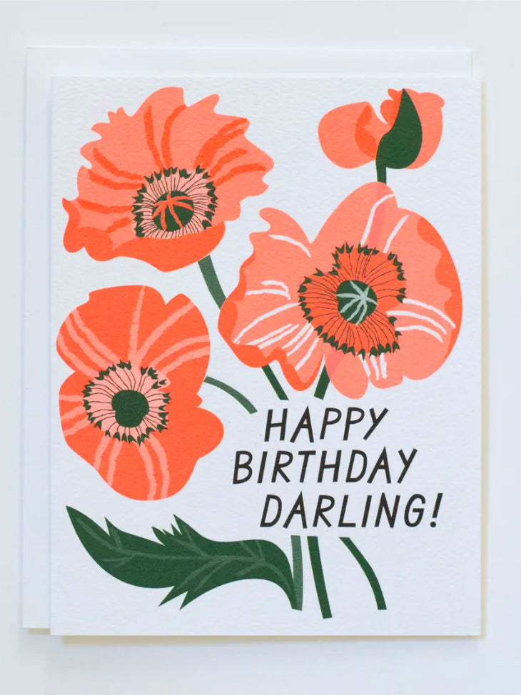 Happy Birthday Darling Card