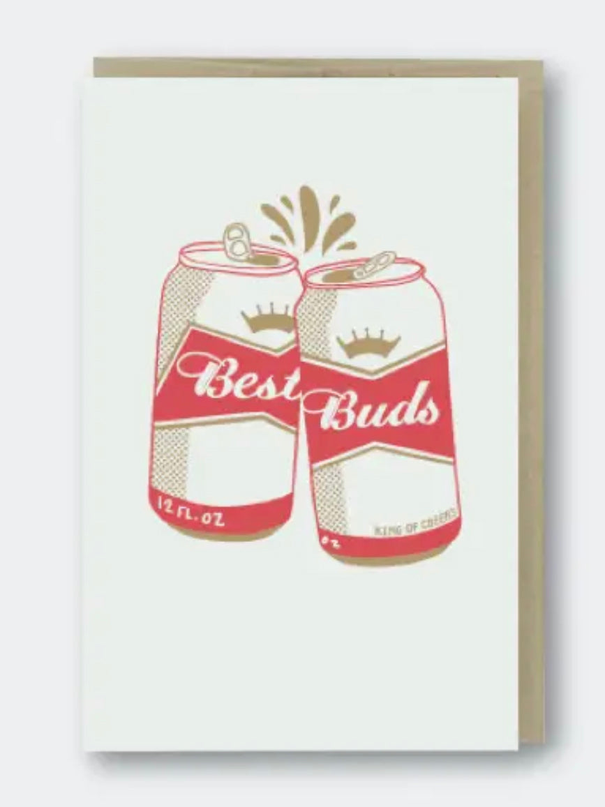 Best Buds Beer Card