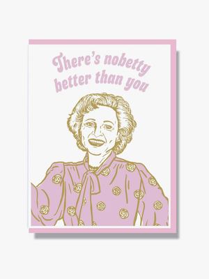 Betty White Card