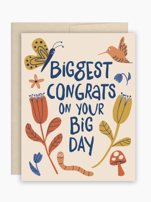 Biggest Congrats Card