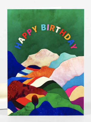 Green Birthday Card