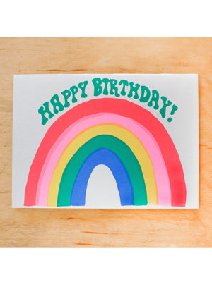 Birthday Rainbow Card