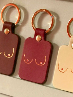 Boobs Key Fob