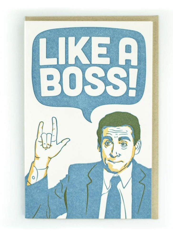 Like A Boss Card