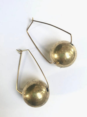 Brass Ball Hoops