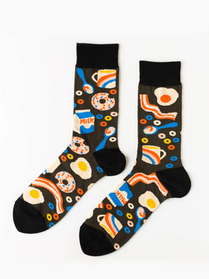 Men's Breakfast Socks
