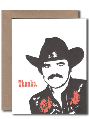 Burt Thanks Card