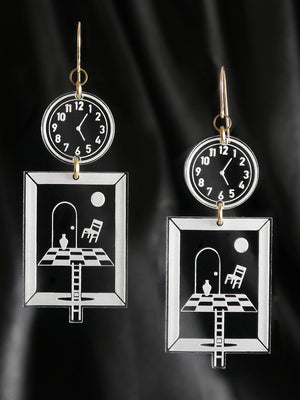 Relativistic Chaos Earrings
