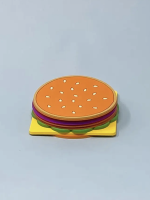 Cheeseburger Coaster