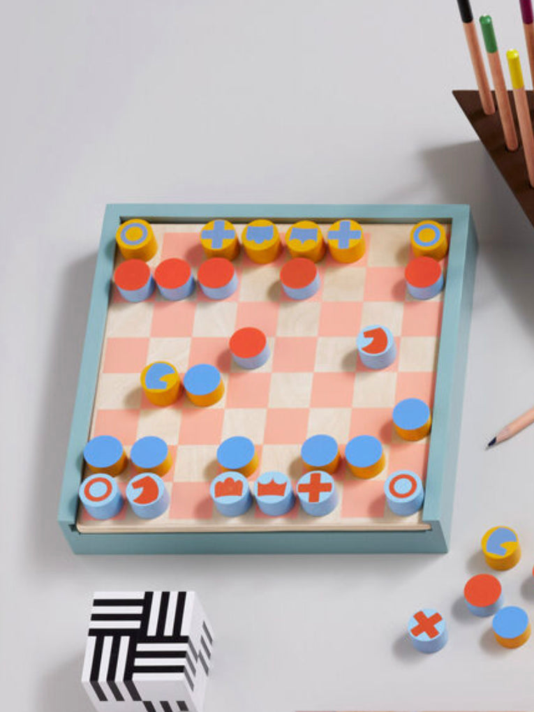 2-in-1 Chess & Checkers Set