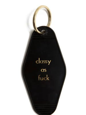 Classy As F* Keychain