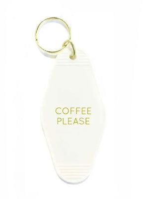 Coffee Please Keychain