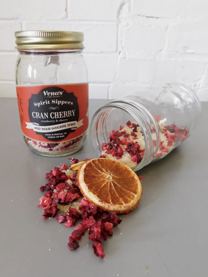 Cran Cherry Spirit Sipper Infusion Jar