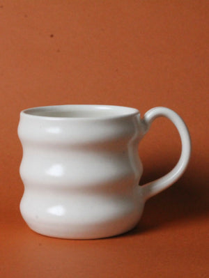 Handmade Curved Mug