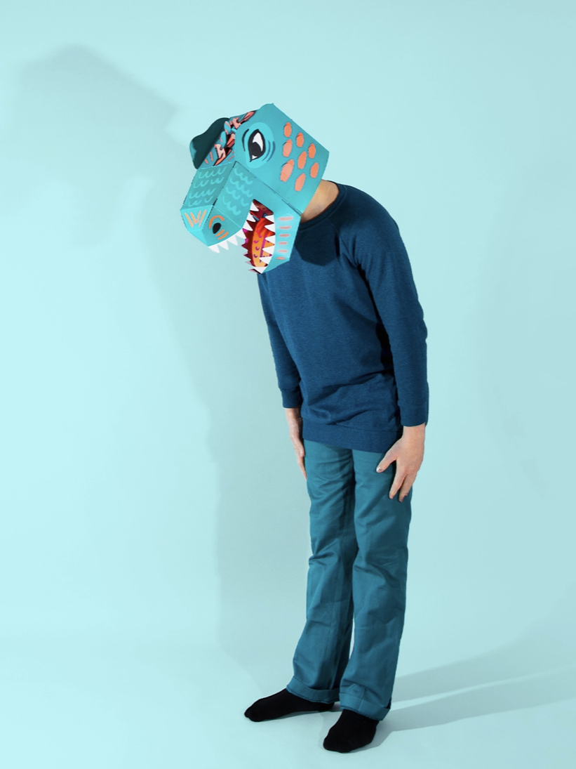 3D Dinosaur Mask