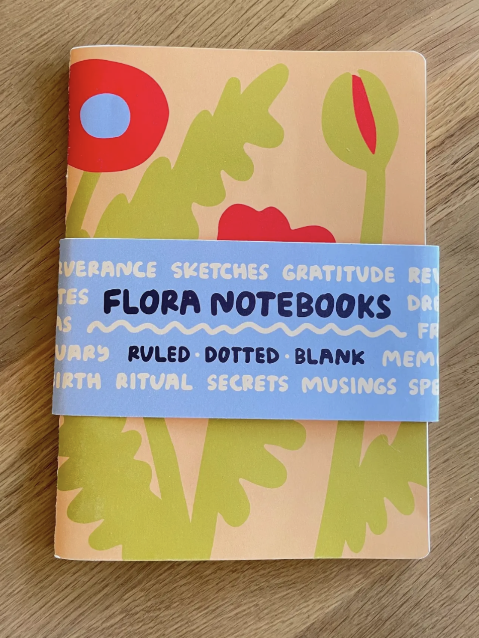 Flora Notebooks Set of 3