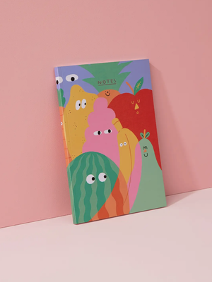 Fruity Faces Notebook
