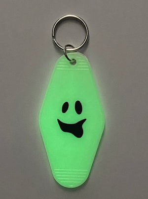 Glow in the Dark Ghost Keychain