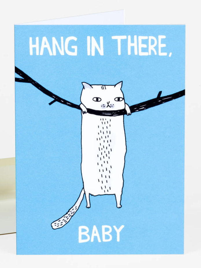 Hang In There, Baby Card