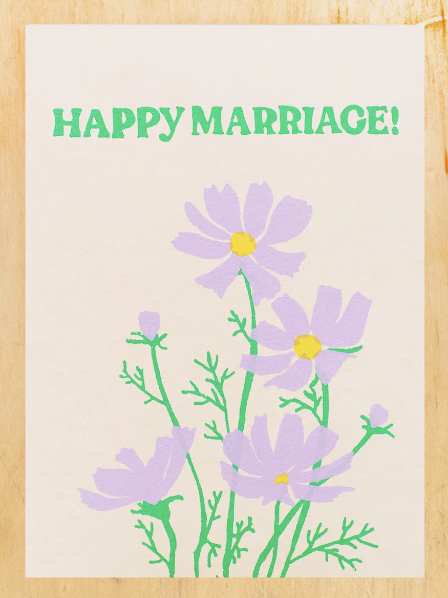 Happy Marriage Card