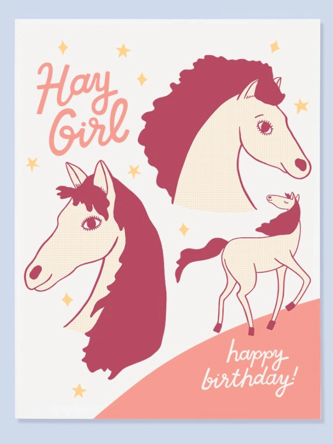 Hay Gurl Card