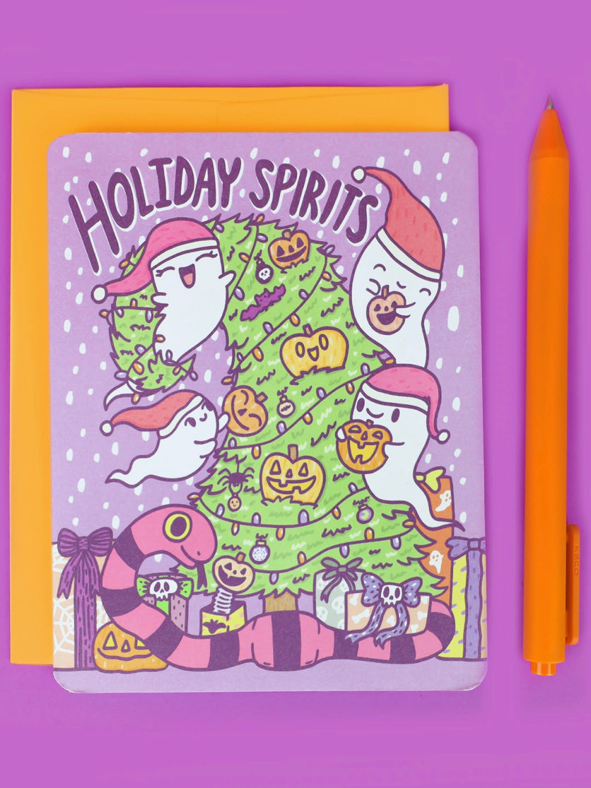 Holiday Spirits Card