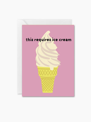 Ice Cream Mini Card