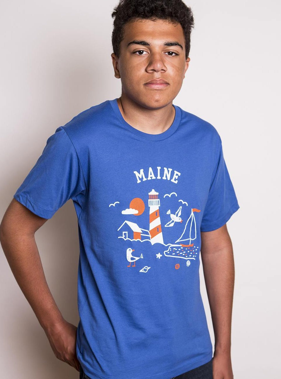 Men's Maine Lighthouse Tee