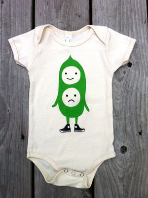 Organic Peas In A Pod Baby One Piece