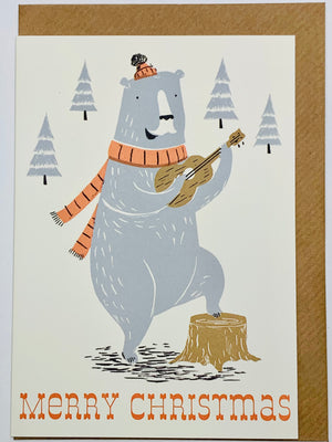 Beary Christmas Card