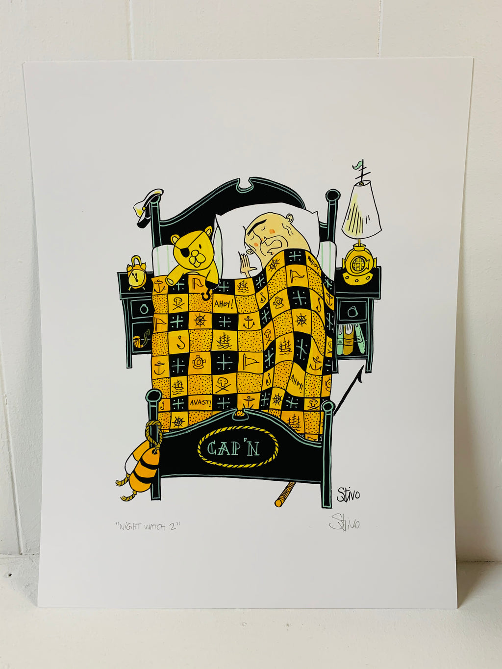 Night Watch 2 Print by Stivo