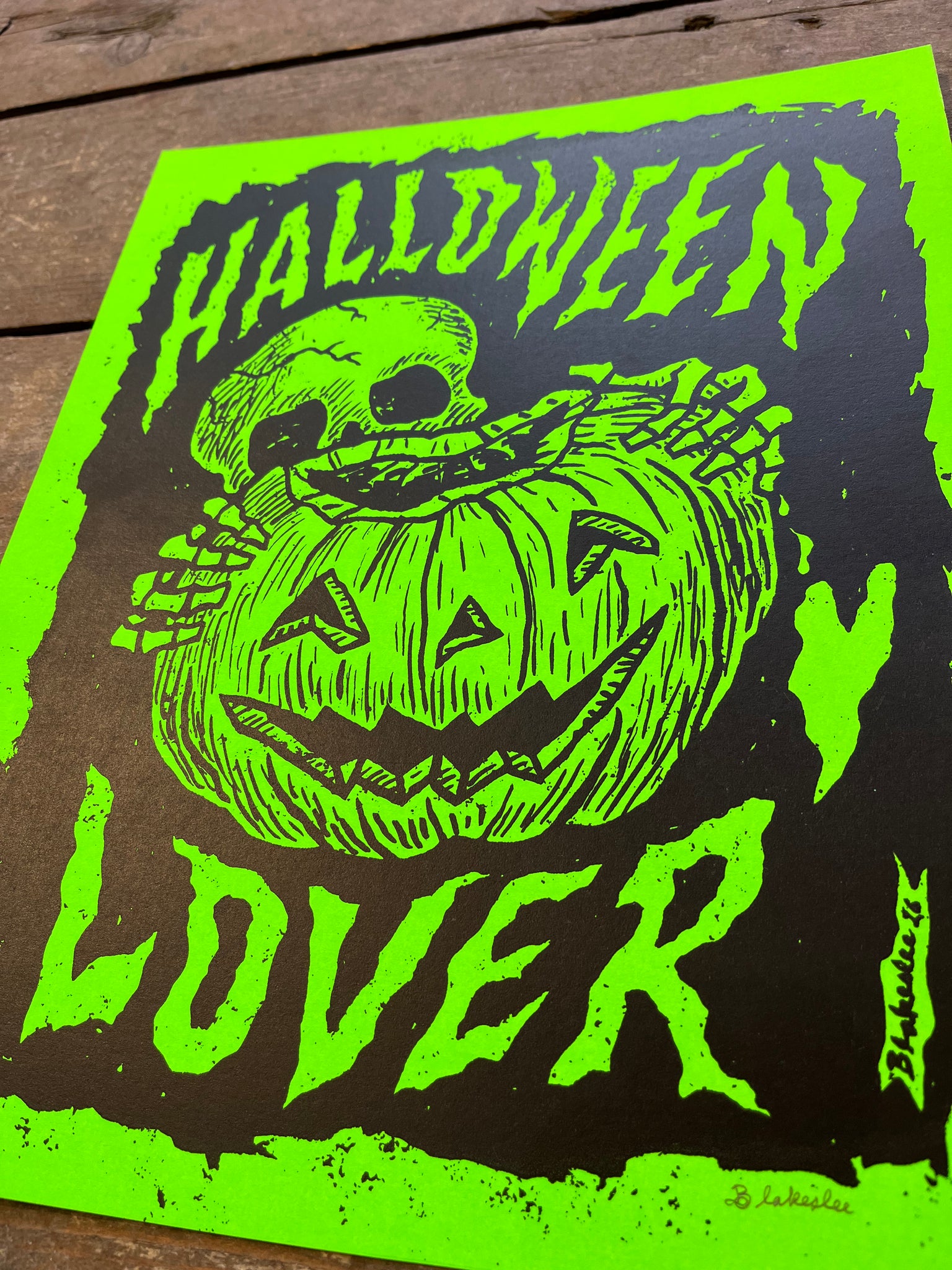 Halloween Lover Screen Print