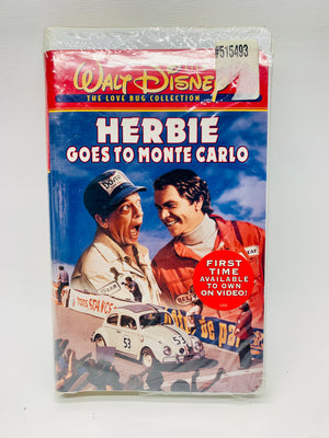 Herbie Goes To Monte Carlo VHS