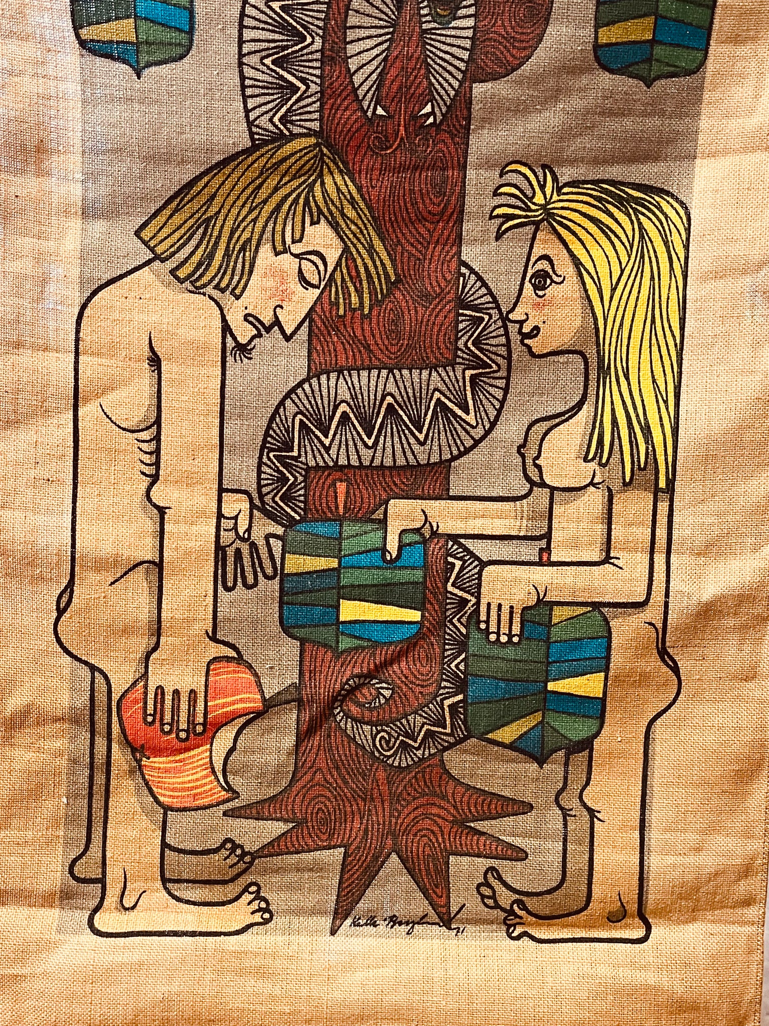 Garden of Eden Tapestry