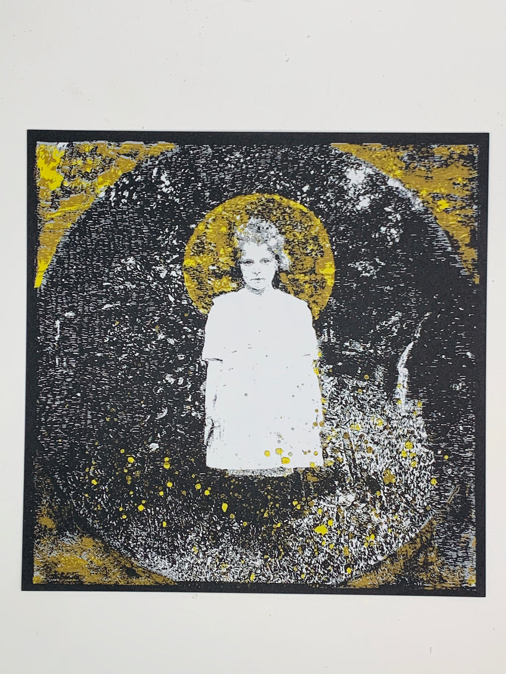 “Young Girl”12.5x12.5in Screen Print