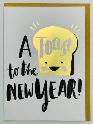 A Toast to the New Year Card