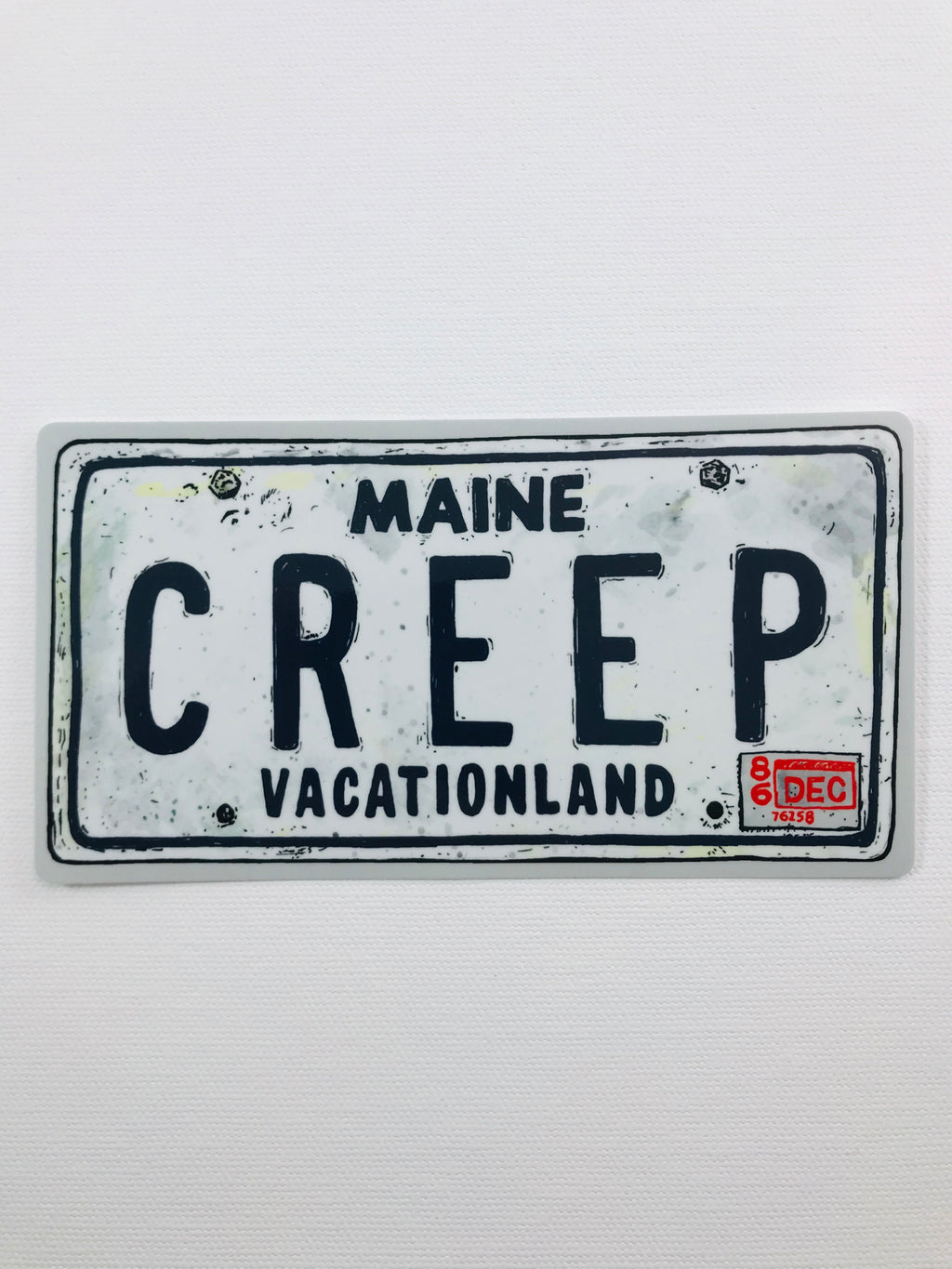 Maine CREEP SHOW Vinyl Sicker