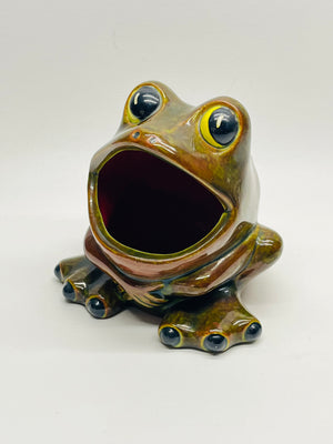 Ceramic Dish Frog