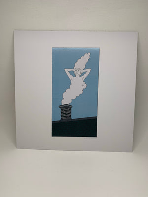 Chimney 12x12 Giclee Print