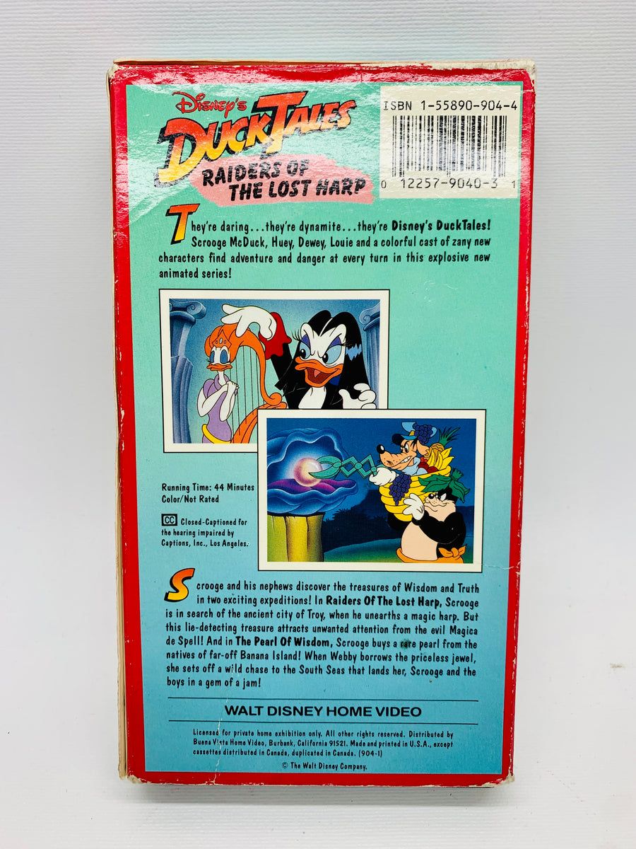 Duck Tales: Raiders of The Lost Harp VHS – Pinecone+Chickadee