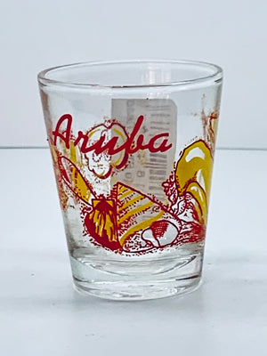 Vintage Aruba Shot Glass