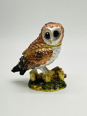 Little Metal Owl Figurine